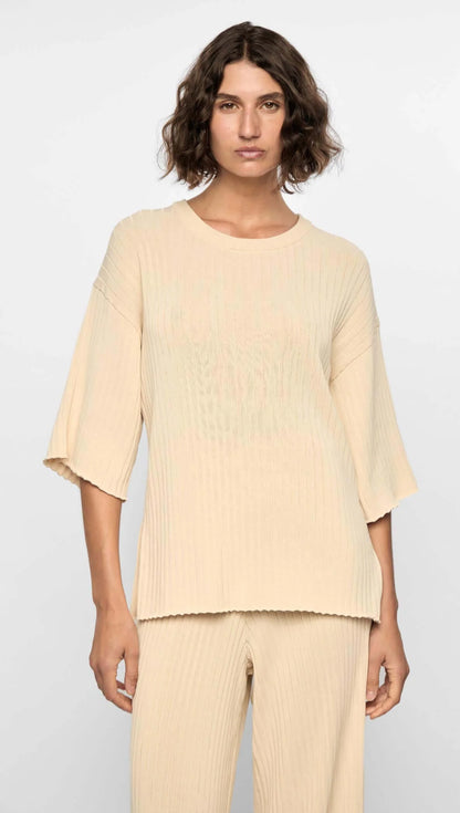 HARPER RIBBED KNIT TOP