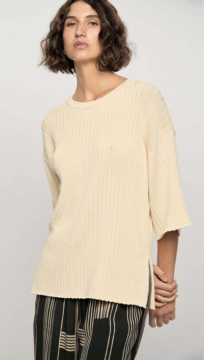 HARPER RIBBED KNIT TOP