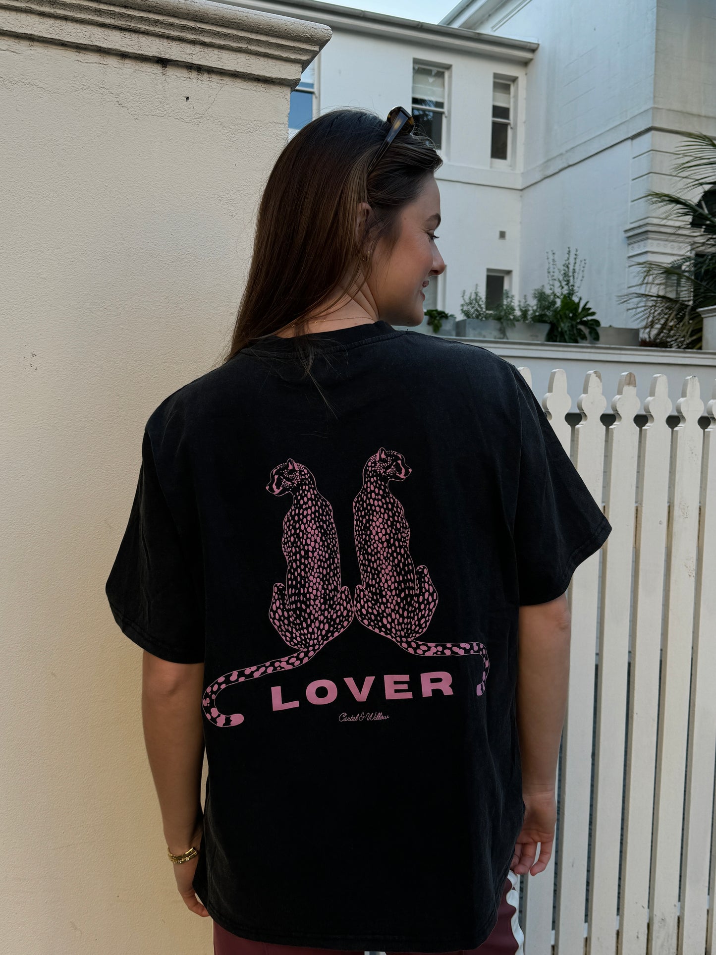 Leopard Lover - Vintage Wash Black