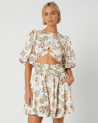 Impression Print Mini Dress