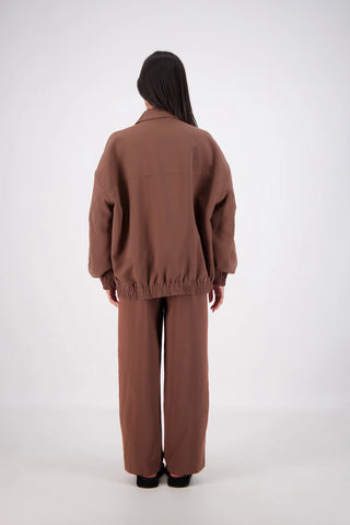 Ischia Bomber Jacket Mocha