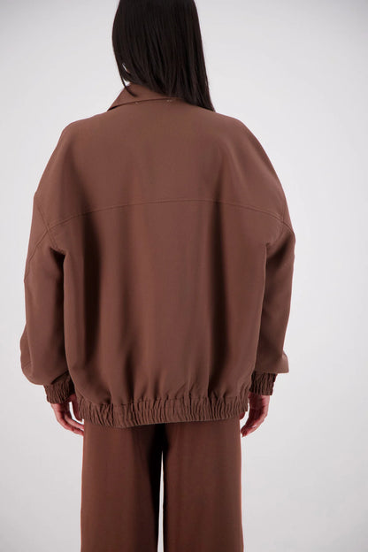 Ischia Bomber Jacket Mocha