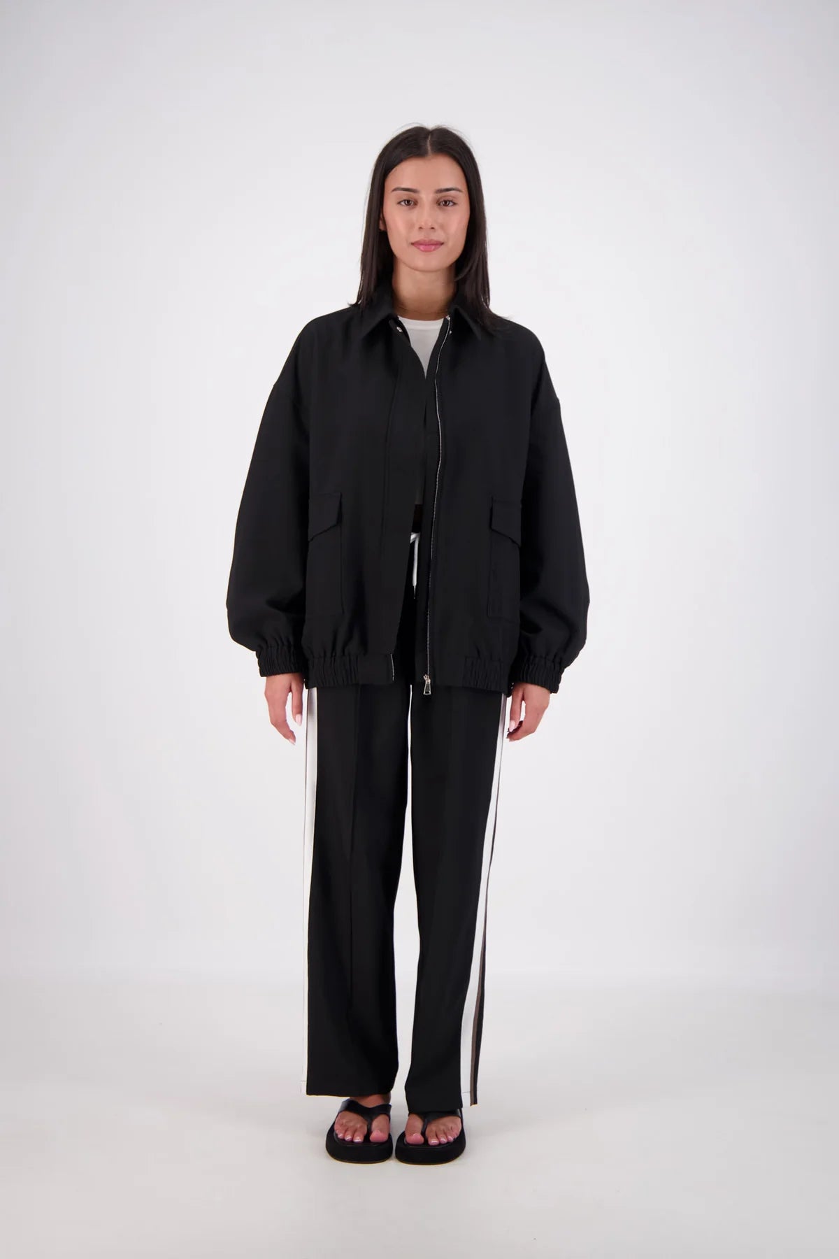 Ischia Bomber Jacket Black