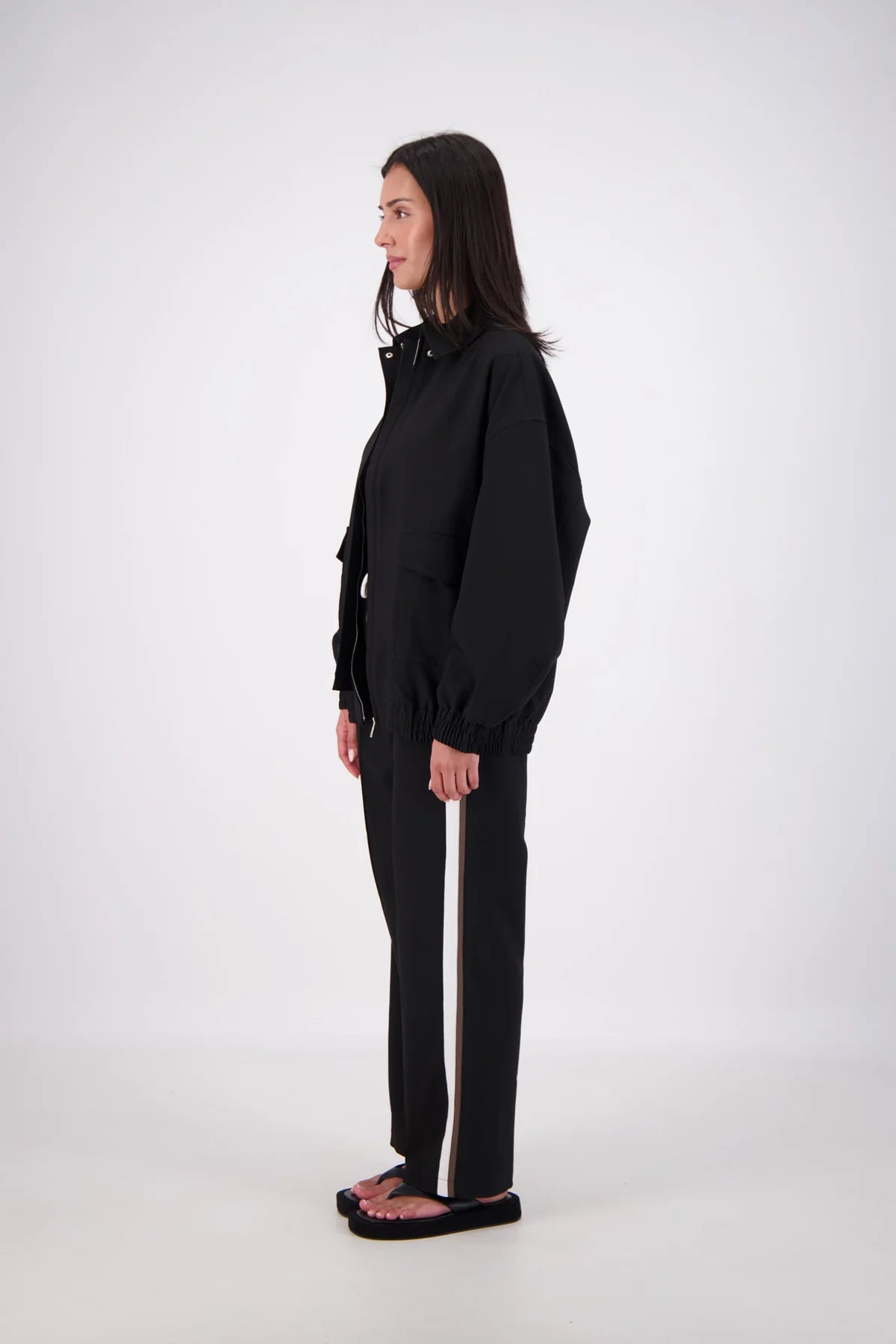 Ischia Bomber Jacket Black