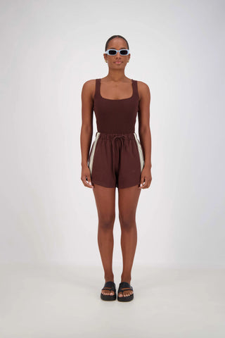 Panarea Shorts Brown