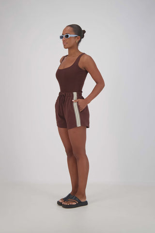 Panarea Shorts Brown