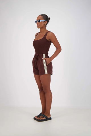 Panarea Shorts Brown