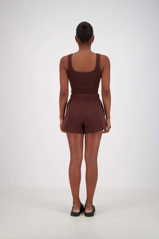 Panarea Shorts Brown