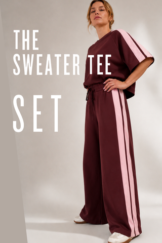 THE SWEATER TEE SET | Preorder for June 6 arrival