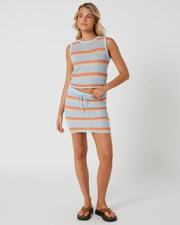 Rach Racer Crochet Knit Mini Stripe
