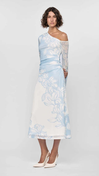 Aurora Mesh Midi Dress