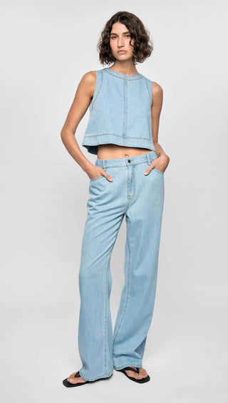 Amelia Chambray Jeans