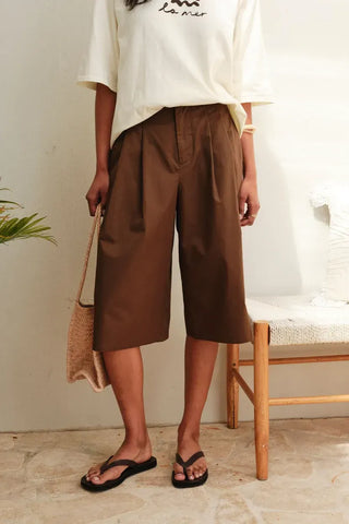 Harlow Bermuda Short - Cocoa