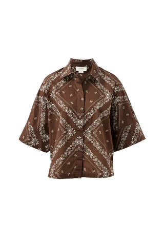 Sarah Boxy Shirt - Bandana