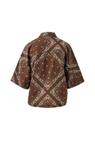Sarah Boxy Shirt - Bandana