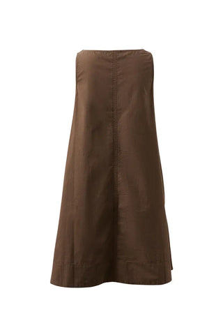 Parker Mini Dress - Brunette Brown