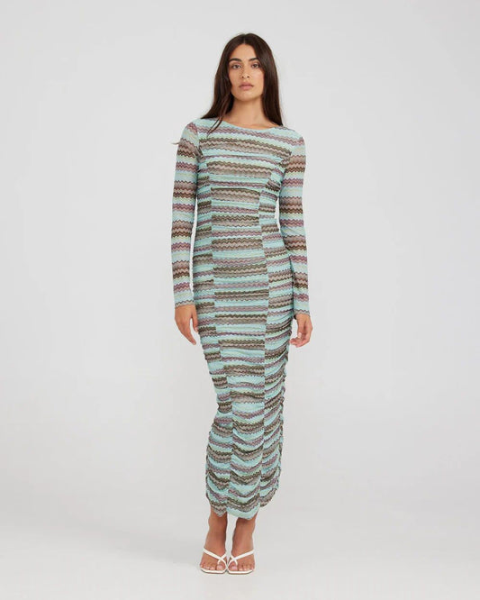 Valentina Ruched Dress | Zig Zag