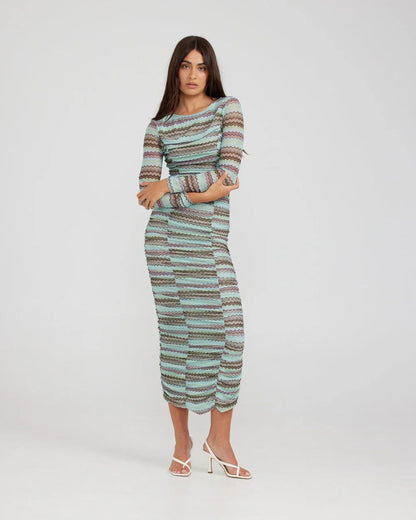 Valentina Ruched Dress | Zig Zag