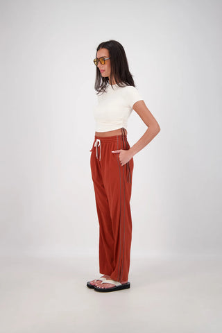 Playa Cropped Tshirt in Oatmeal