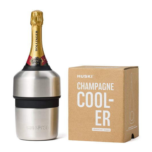 Huski Champagne Cooler - Brushed Stainless