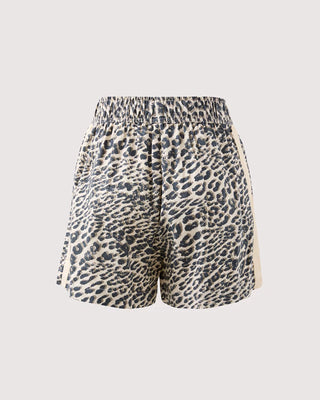Mila Short leopard linen blend