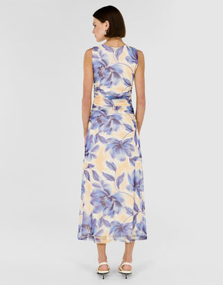 Fleur Mesh Midi Dress