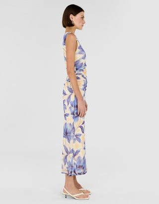 Fleur Mesh Midi Dress