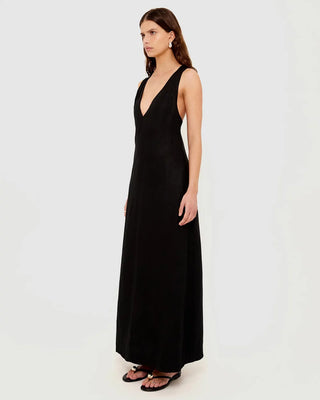 SABINE CROSS BACK MAXI  DRESS