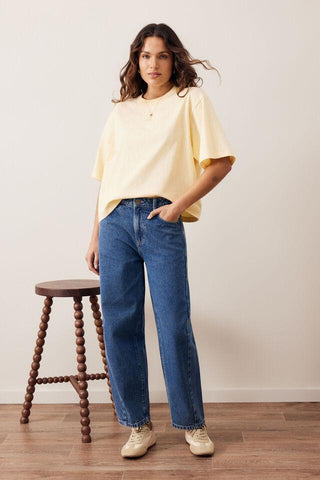 Phoebe Premium Tee - Butter