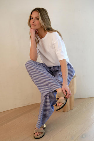 Stevie Slouchy Tee - White