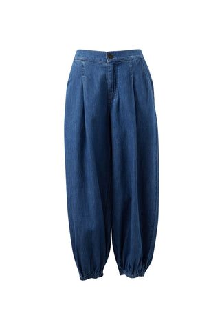 Anika Balloon Pant - True Indigo