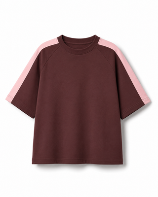 THE Sweater T SET | Cocoa Merlot