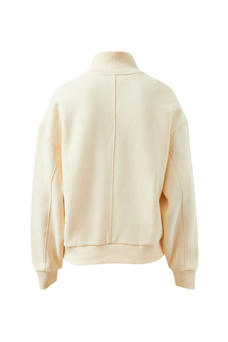 Marli Button Sweat - Marshmallow