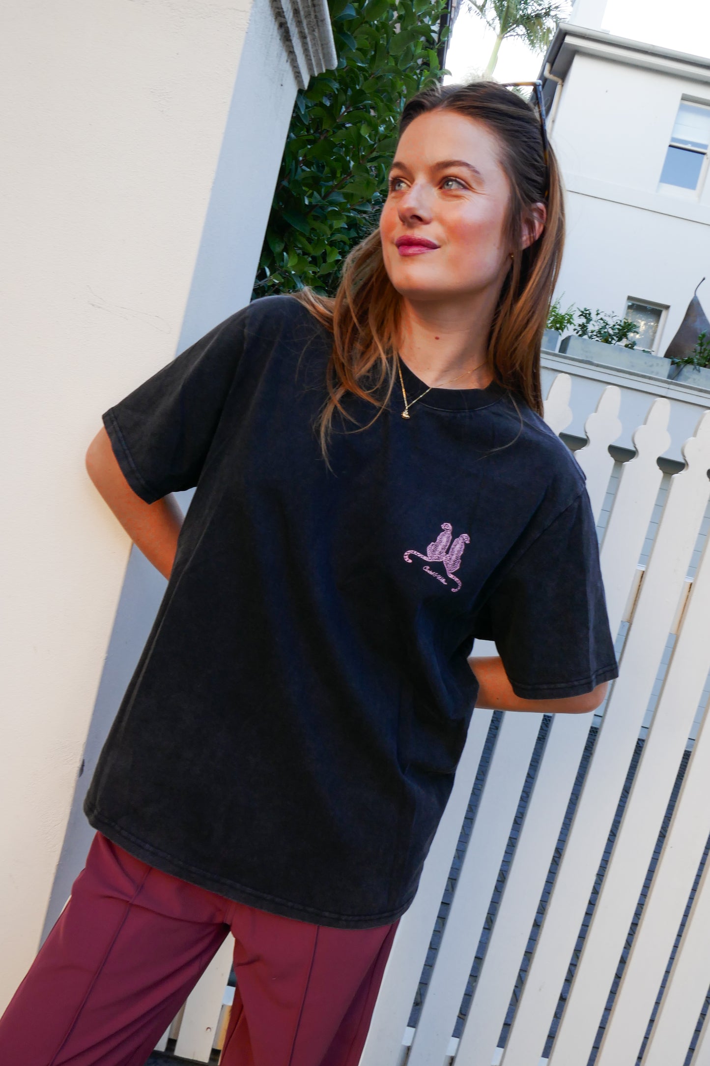 Leopard Lover - Vintage Wash Black