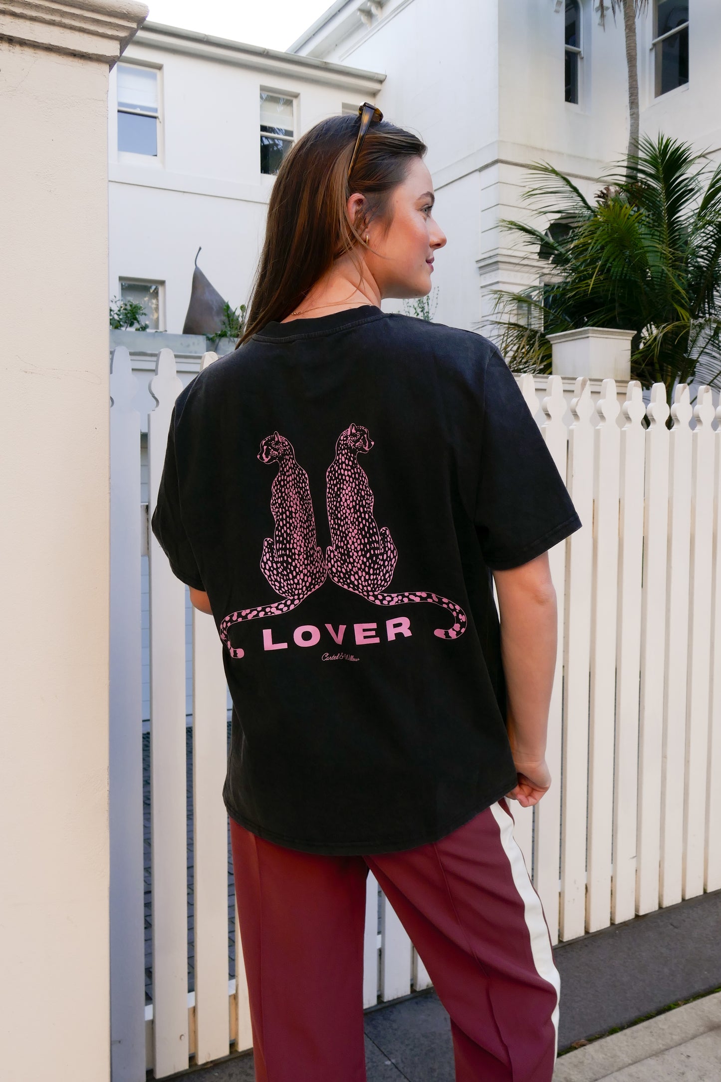 Leopard Lover - Vintage Wash Black