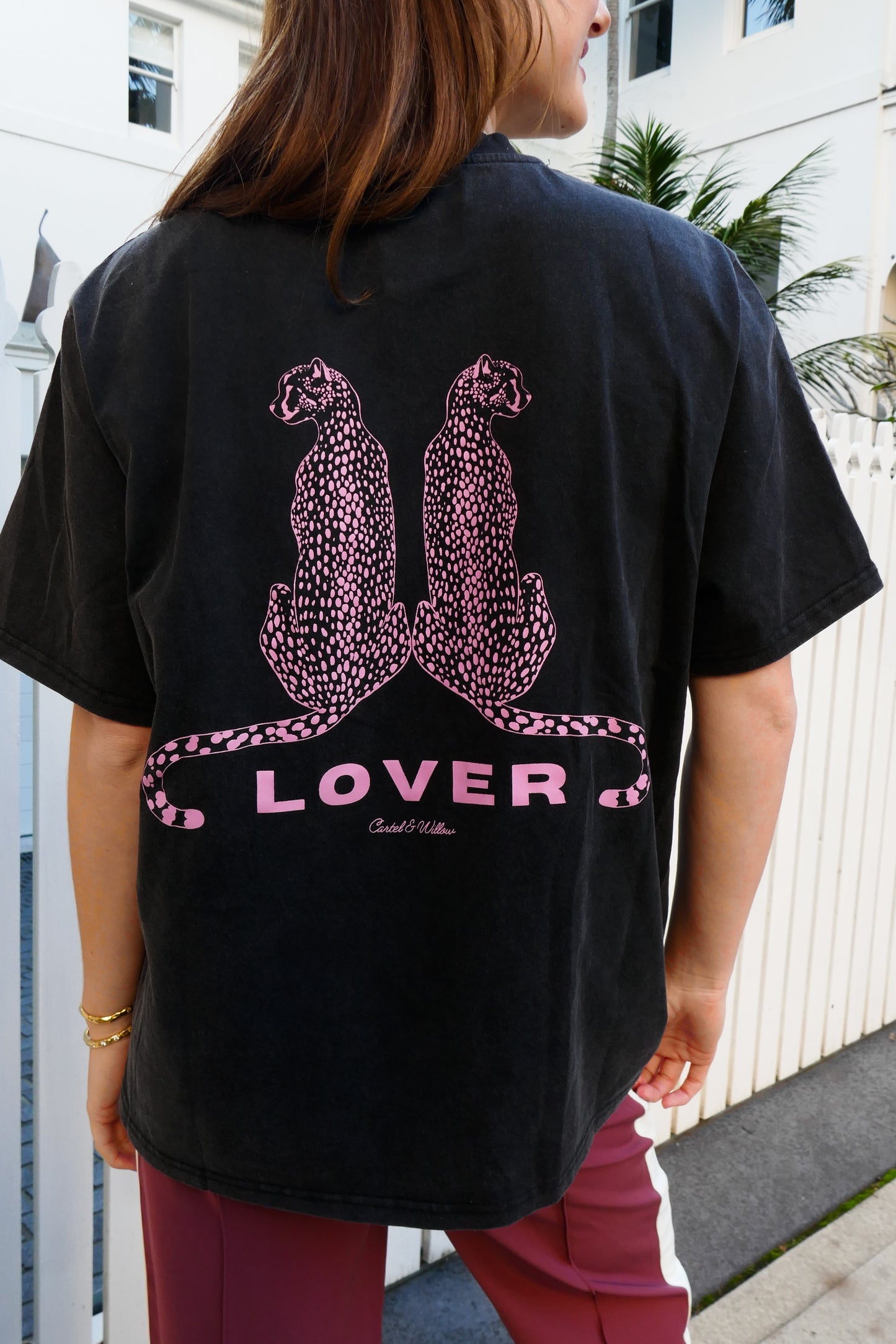 Leopard Lover - Vintage Wash Black