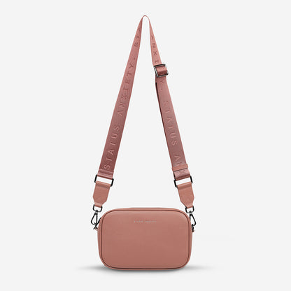 Plunder With Webbed Strap - Dusty Rose