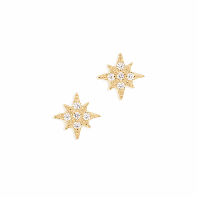 Gold Starlight Earrings