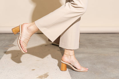 Taorima Strap Sandal - Nude